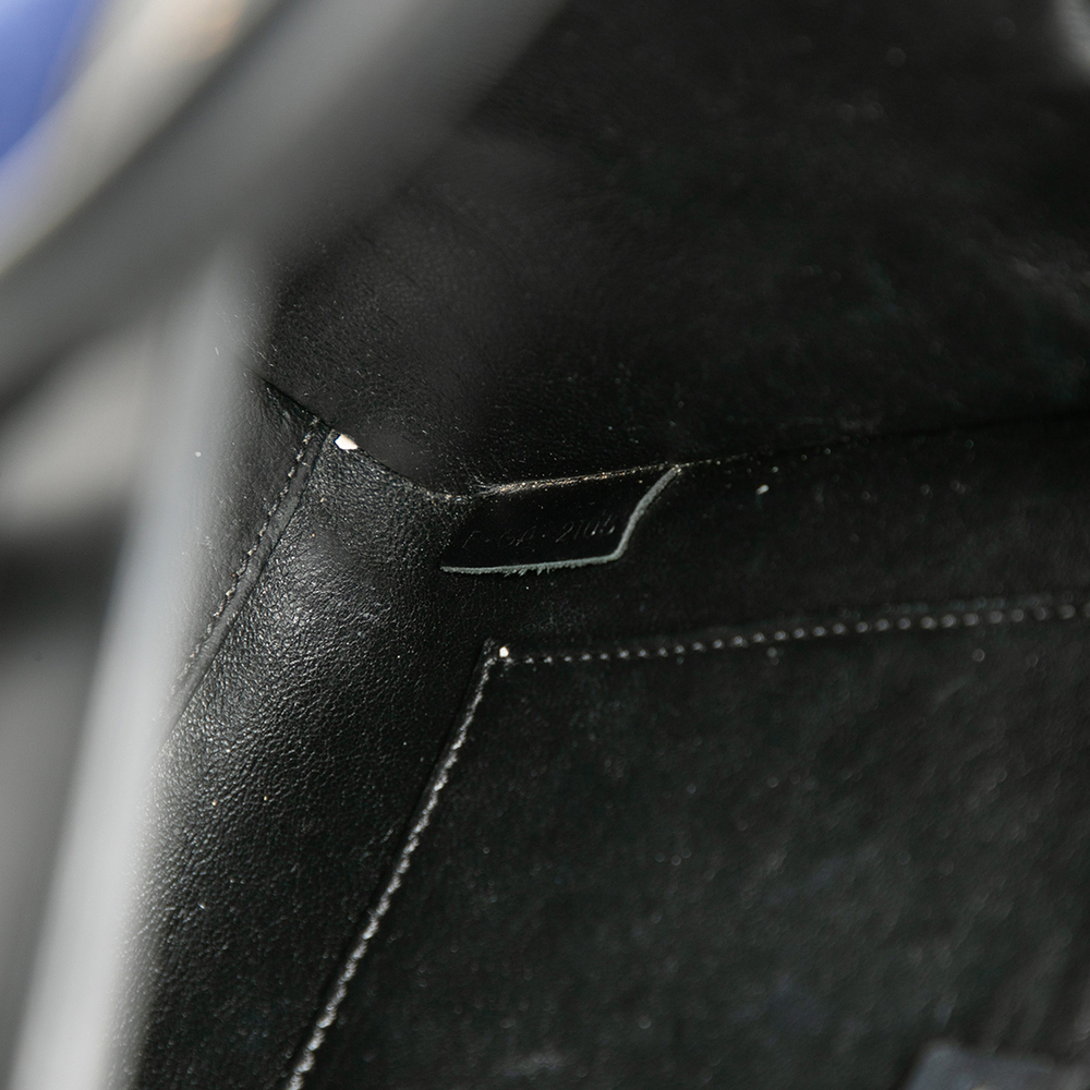 Pre-Loved Celine Nano Tricolor Felt Luggage Tote - Picture 6 of 7